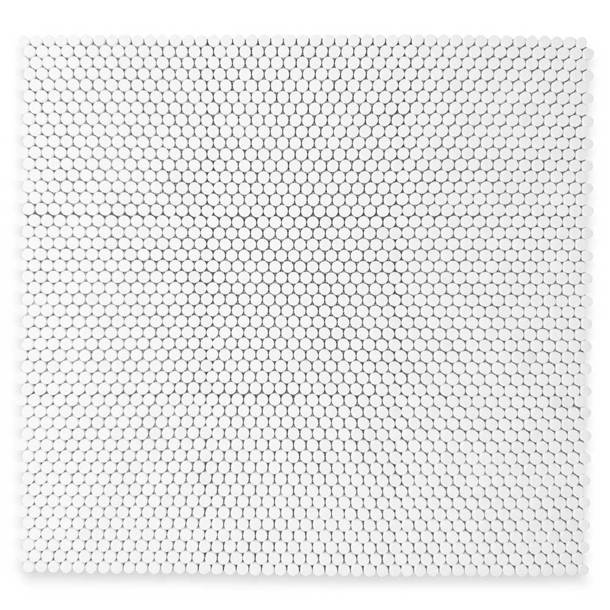 Marble Online 10" x 10" Marble Mosaic Wall & Floor Tile Perigold